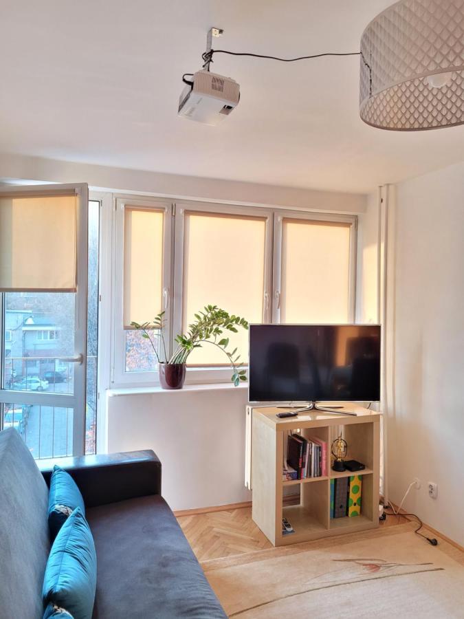 Ferienwohnung Filmowy Zoliborz Warschau Exterior foto